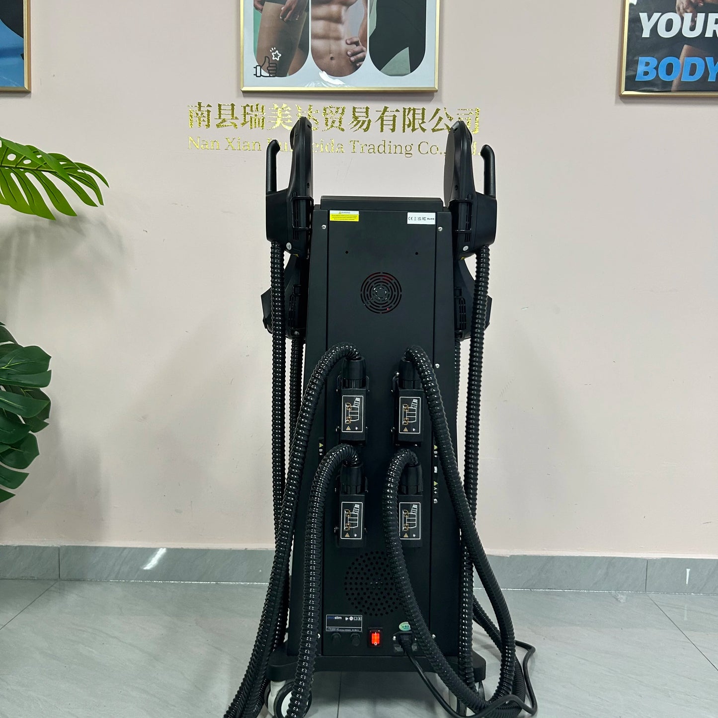 MYOSLIM EMS RF Body Sculpting Machine 15 Tesla 6500W