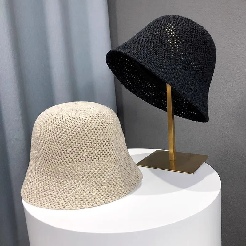 YiYueQianli Women's Summer Breathable Bucket Hat Sun Shield