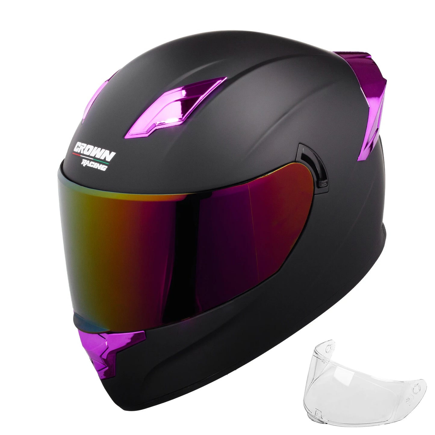Crown Racing F700 Full Face Helmet DOT FMVSS 218 Certified