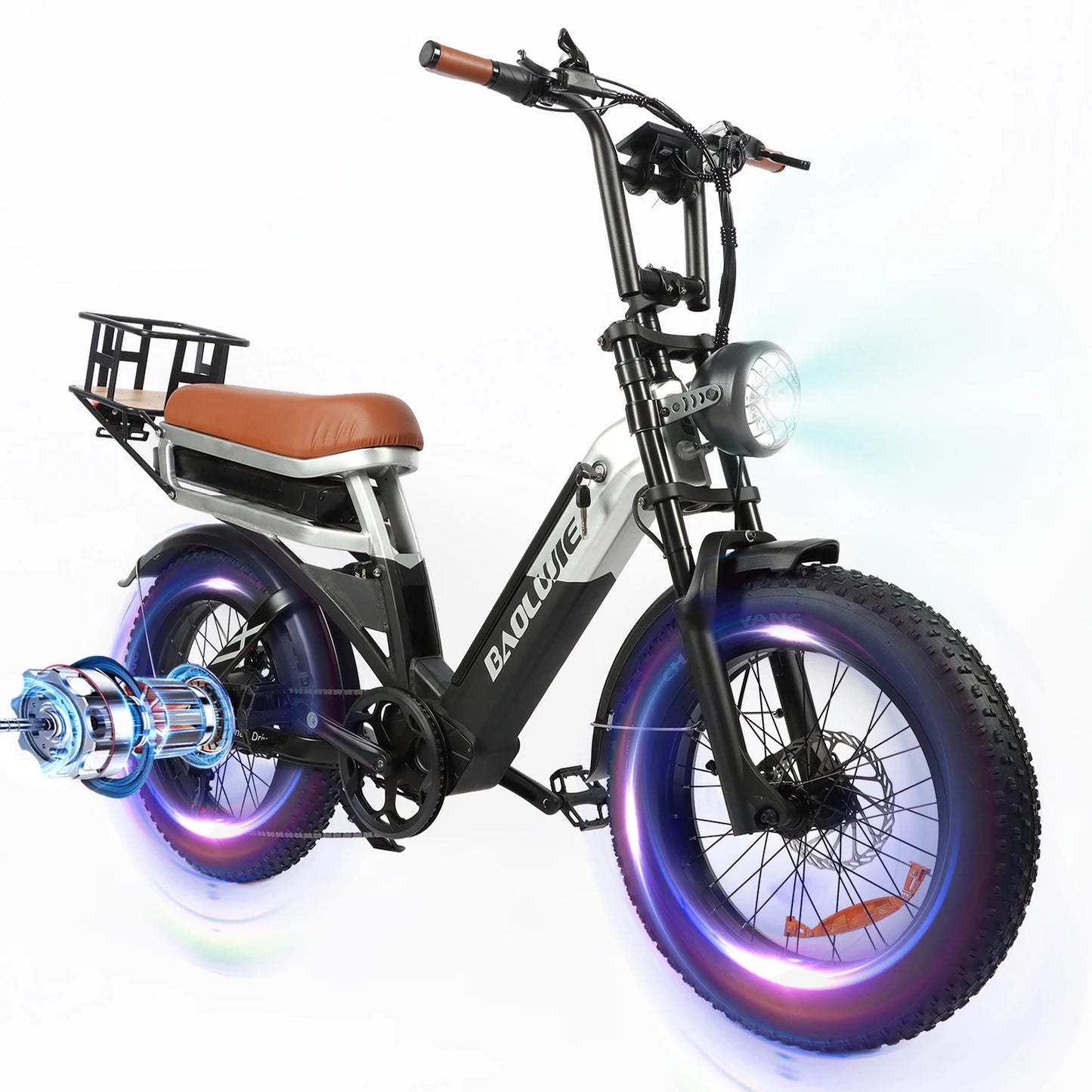 Baolujie DM01 Electric Motorcycle 2000W Ebike 60V Battery
