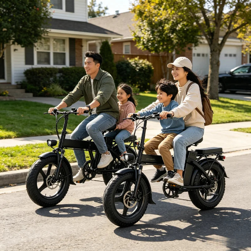 ZEFIORA Premium Electric Bike For Home Leisure Riding