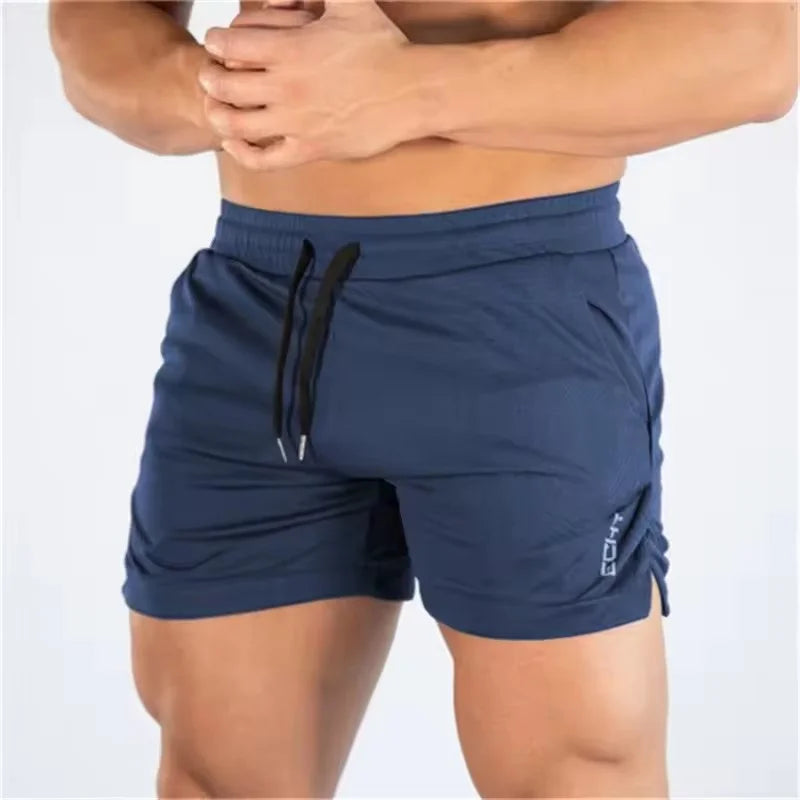 Clifford Lenox Breathable Mesh Workout Shorts Mens Quick Dry