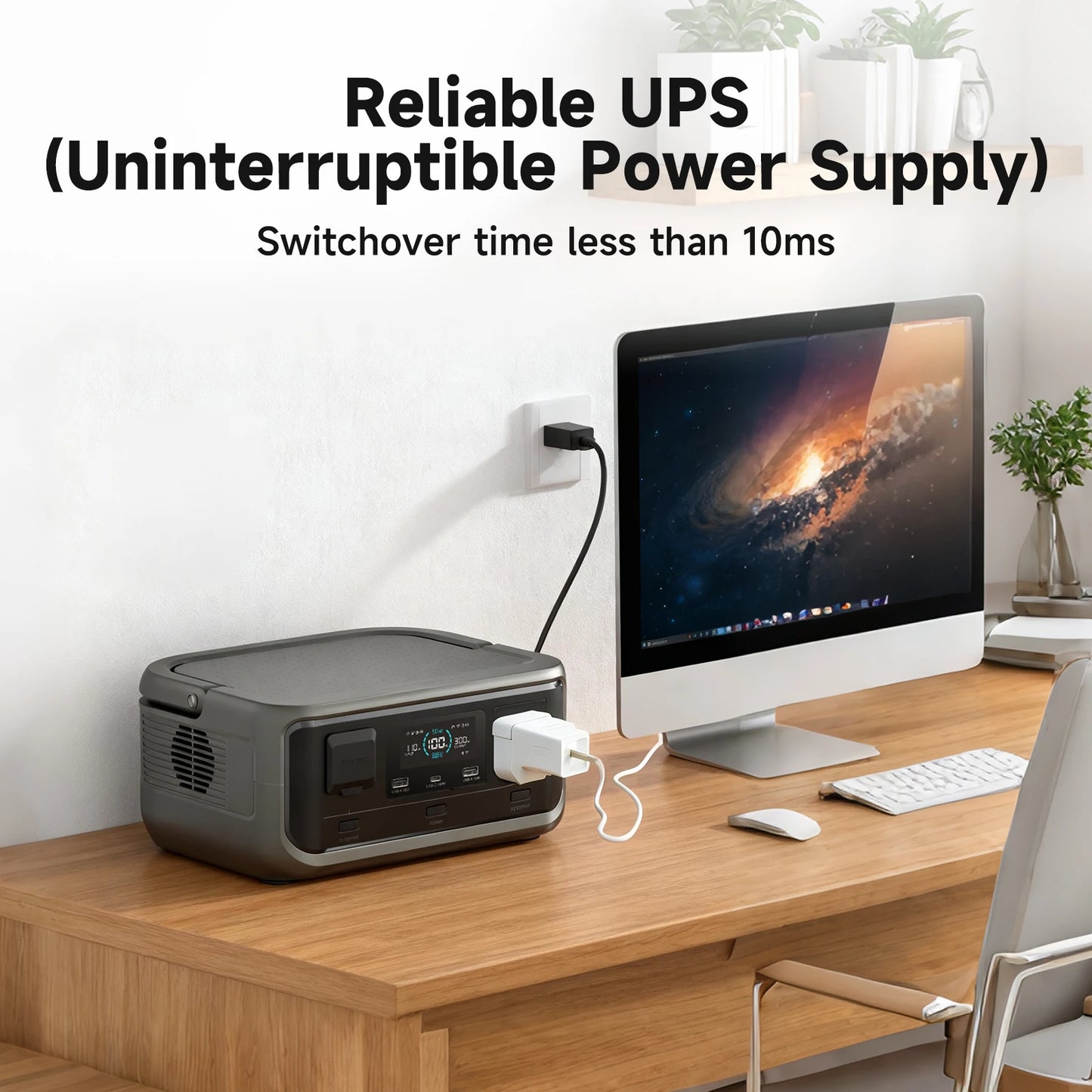 ALLPOWERS VOLIX P300 256Wh Solar Generator With SE100 Solar Panel