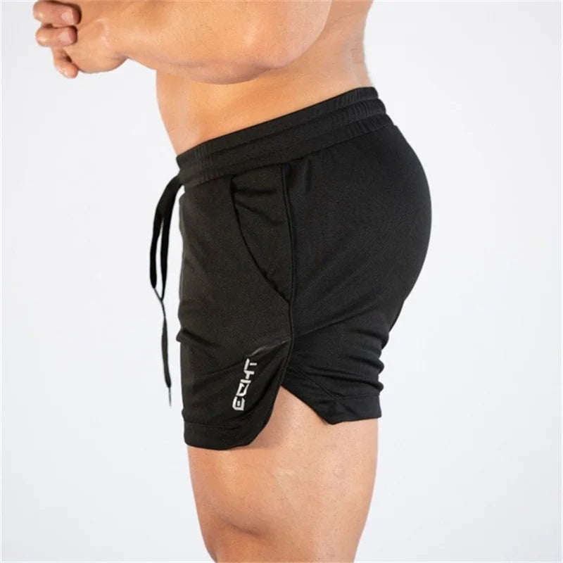 Clifford Lenox Breathable Mesh Workout Shorts Mens Quick Dry