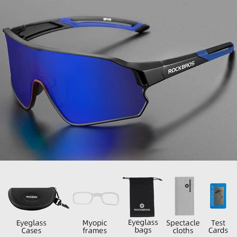 ROCKBROS Cycling Glasses UV400 Polarized Unisex Sports Eyewear SP179