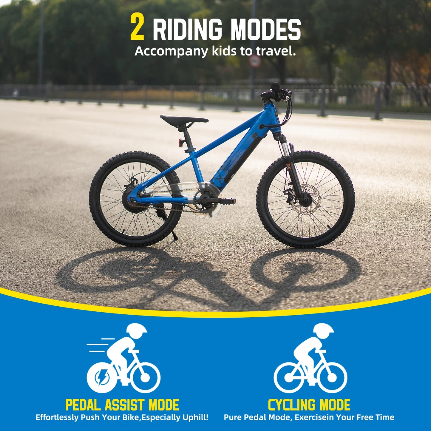 Joystar Electric Bike For Kids 250W Mountain Bicycle