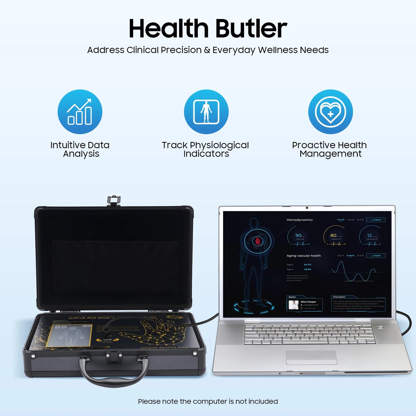 Bymaocar Quantum Analyzer Resonance Magnetic Scanner For Health Analysis