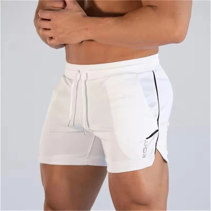 Clifford Lenox Breathable Mesh Workout Shorts Mens Quick Dry