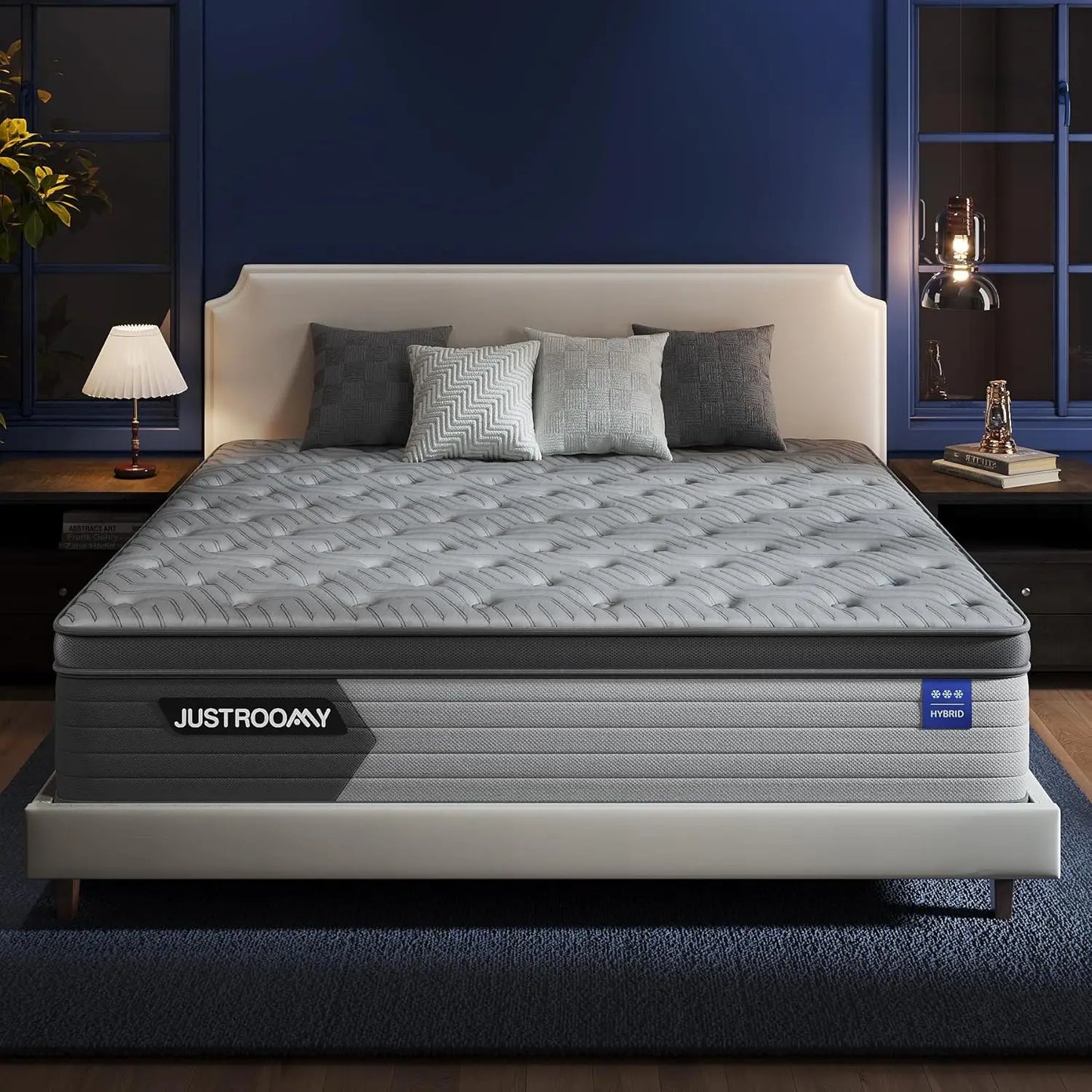 Gel Memory Foam Mattress With Ice Silk Cooling Top