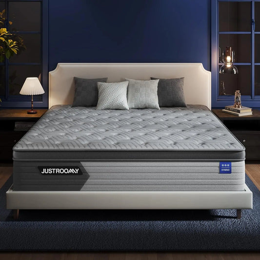 Gel Memory Foam Mattress With Ice Silk Cooling Top