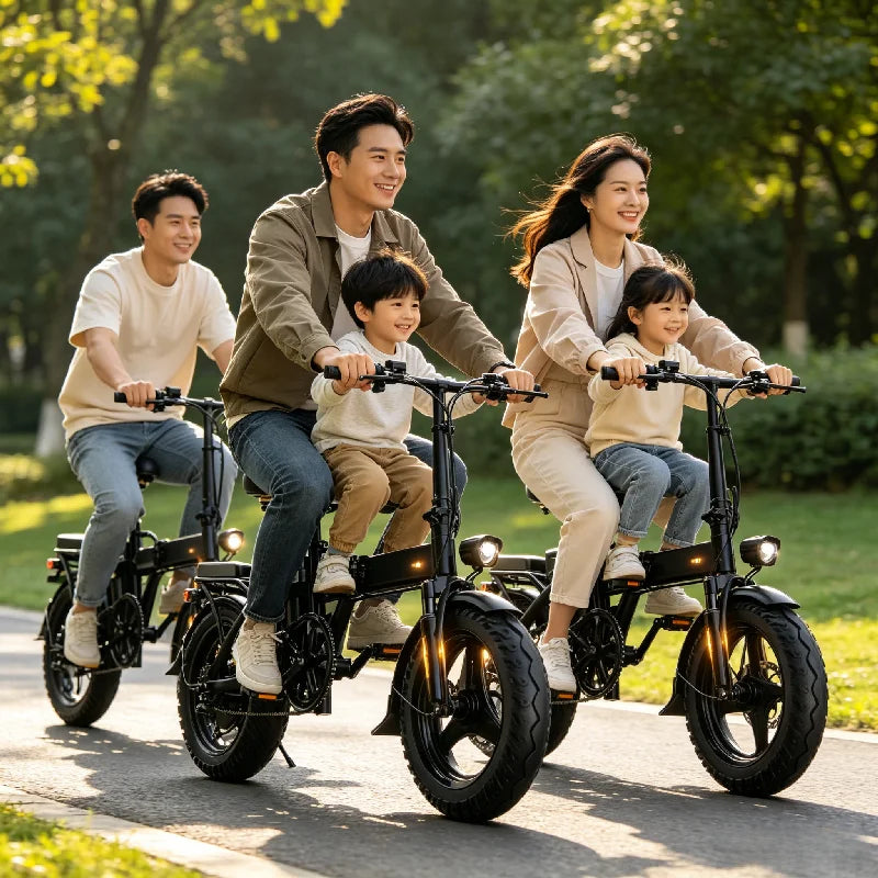 ZEFIORA Premium Electric Bike For Home Leisure Riding
