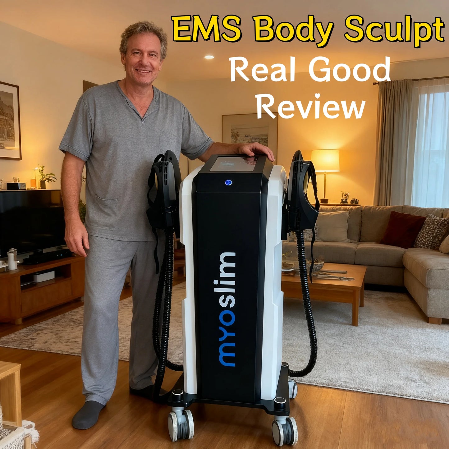 MYOSLIM Pro EMS Body Sculpt Machine 6500W For Muscle Stimulation