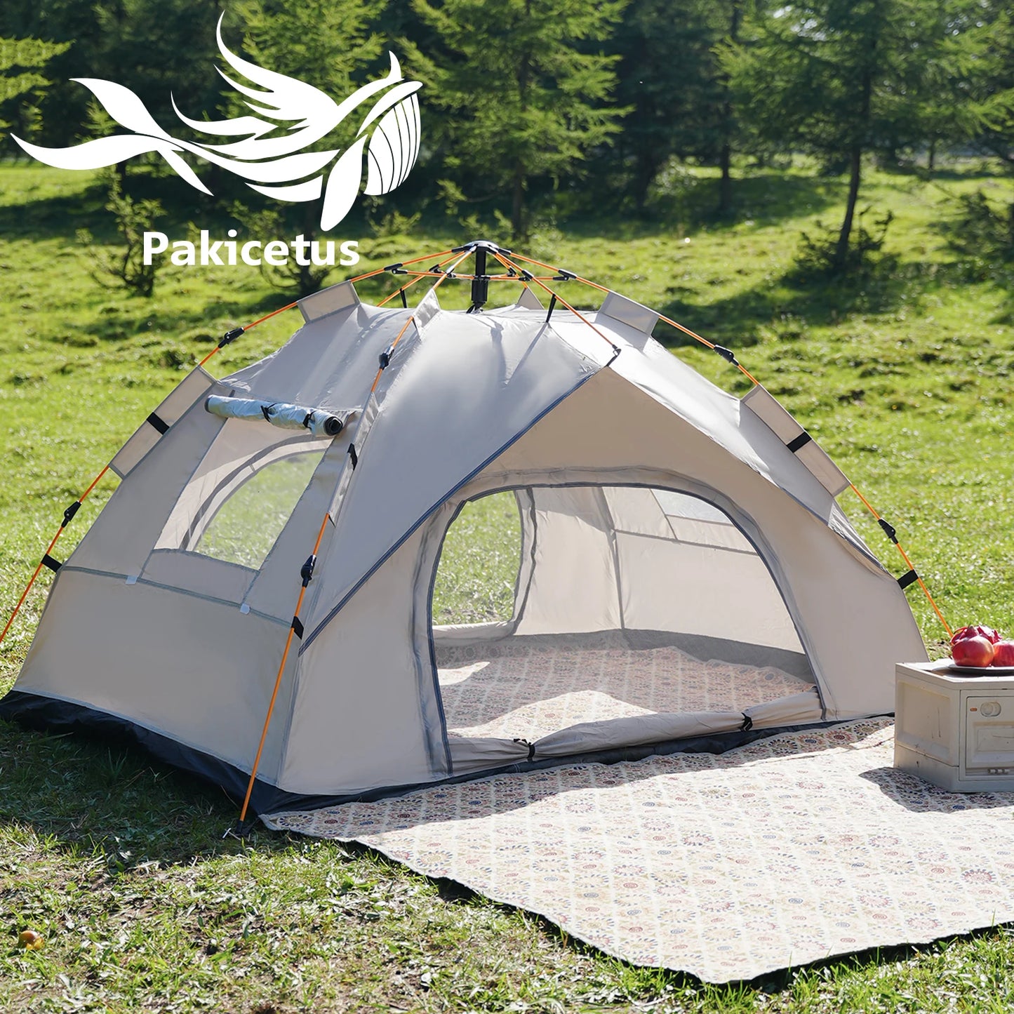 Pakicetus Auto-Tent Quick Setup Sunshade for Two People