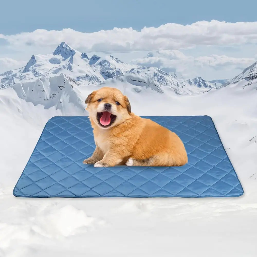 Pet Cooling Blanket For Dogs And Cats Washable Calming Pad