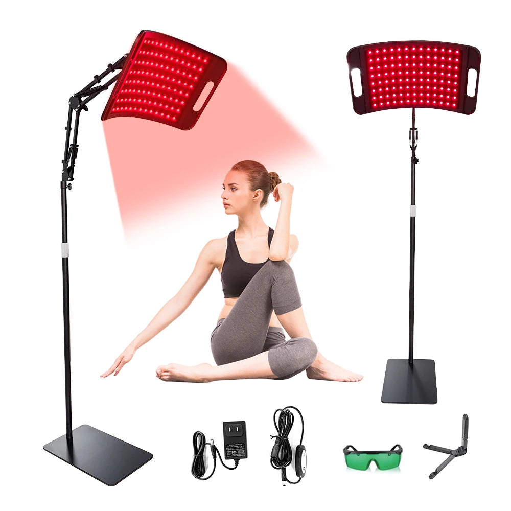 Near Infrared Red Light Therapy Panel With Stand And Timer
