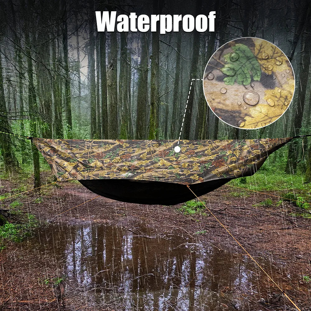 Night Cat All-In-One Camping Hammock Tent With Waterproof Bug Net