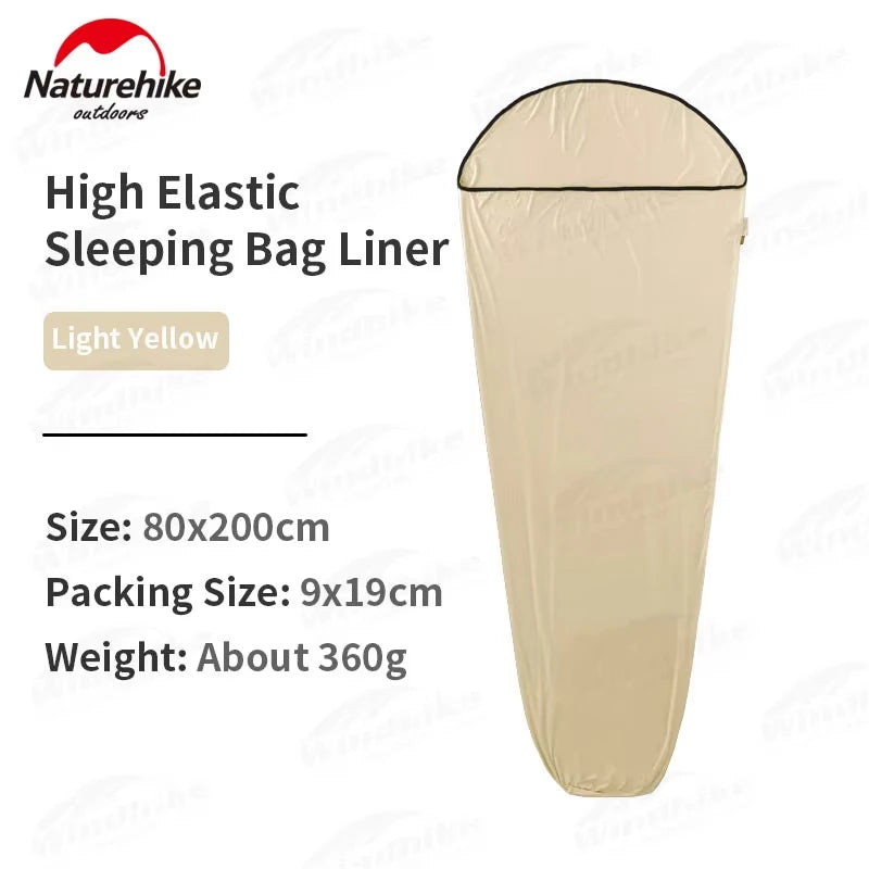 Naturehike Ultralight Sleeping Bag Liner For Camping Mummy Style