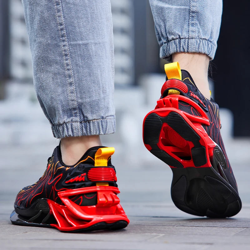 Men's Casual Breathable Sneakers Luxury Running Shoes