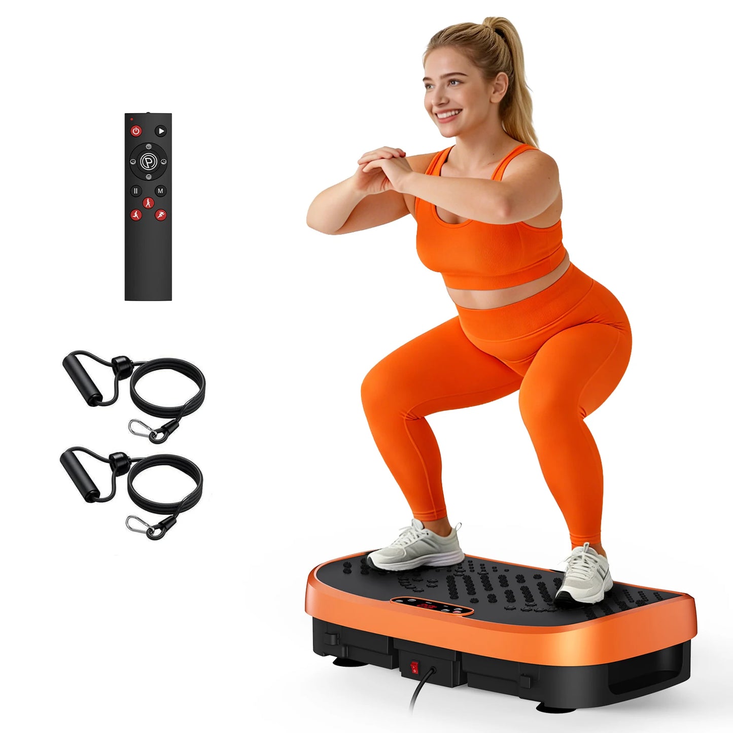 Vibration Plate Fat Burning Machine With High Speed Levels 330lbs