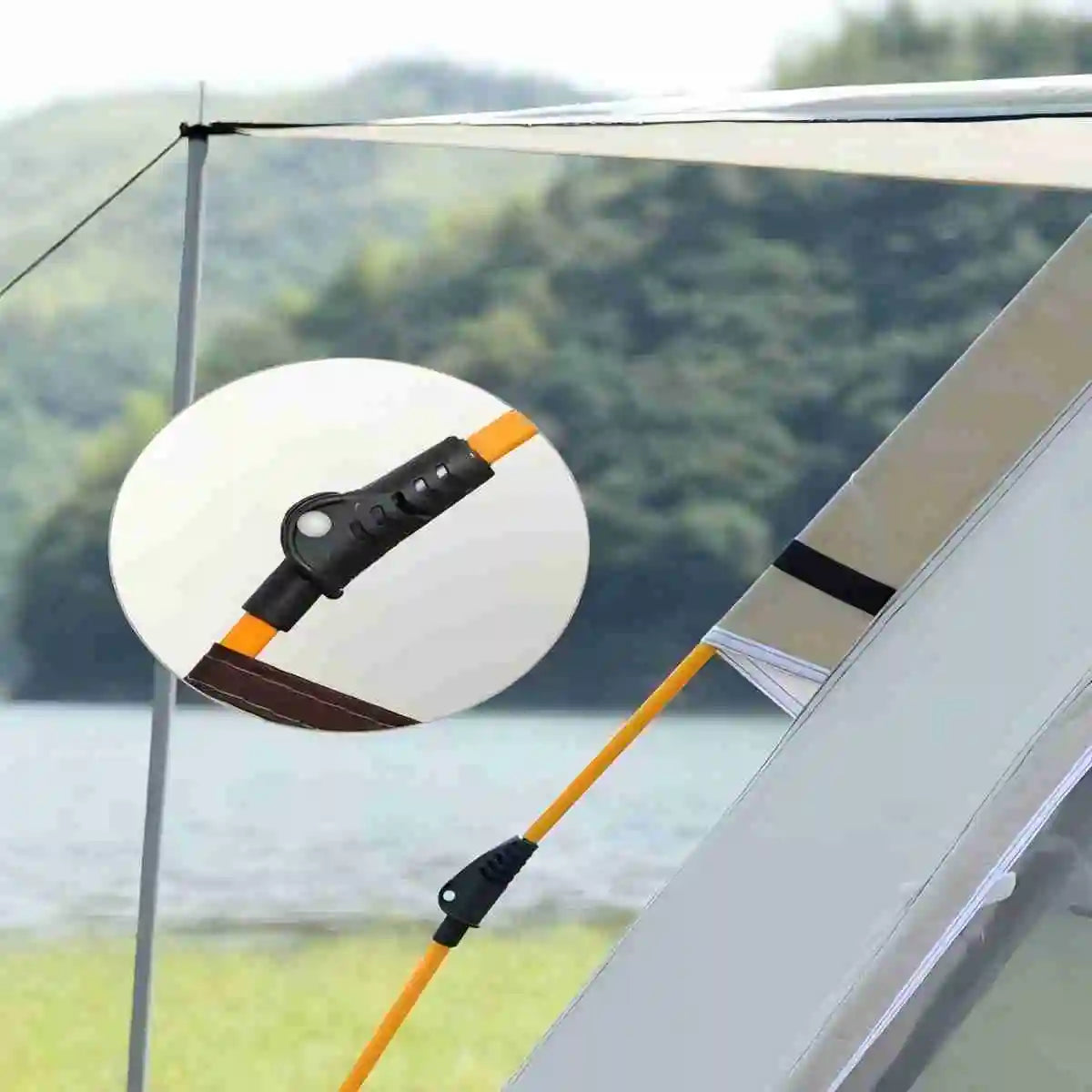 Pakicetus Outdoor Camping Tent Sunshade With Two Doors And Windows