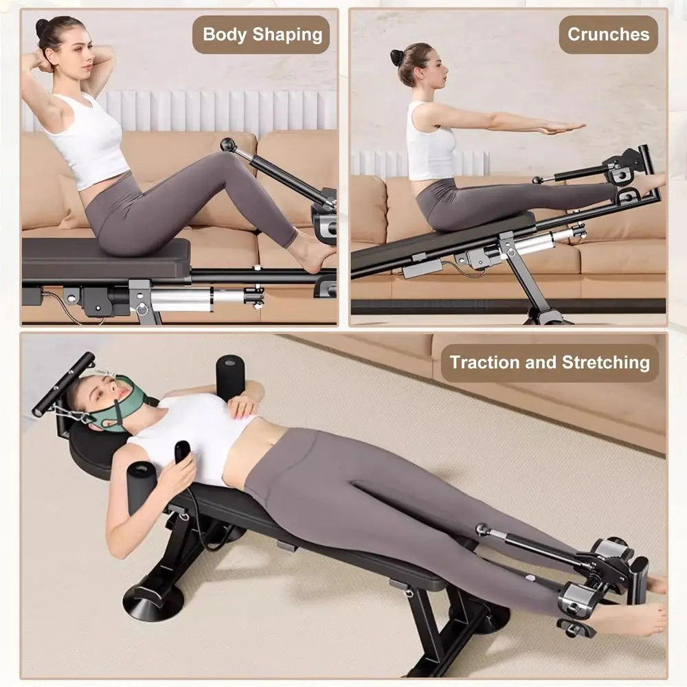 Body Electric Traction Bed Table For Cervical And Lumbar Stretcher
