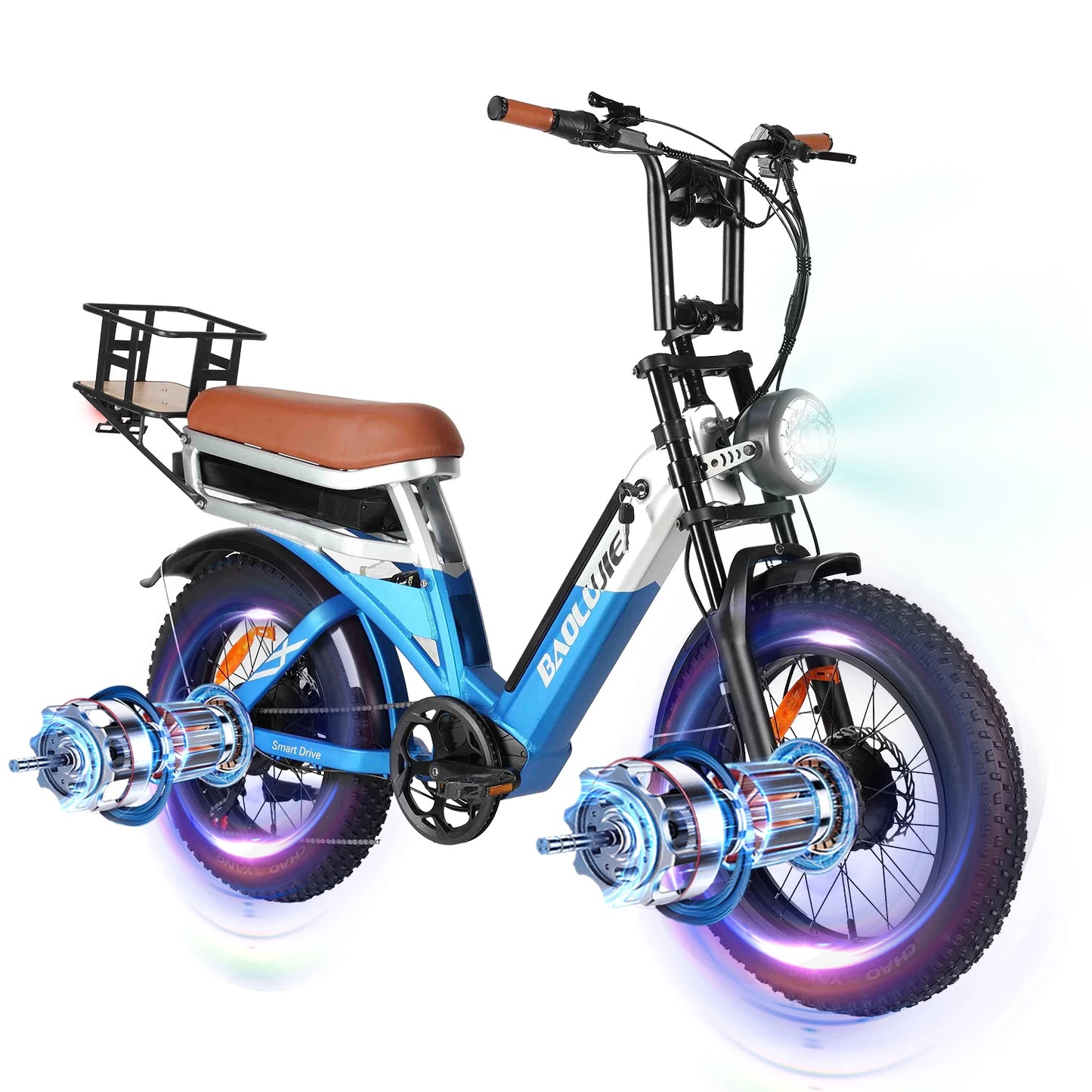 Baolujie DM01 Electric Motorcycle 2000W Ebike 60V Battery