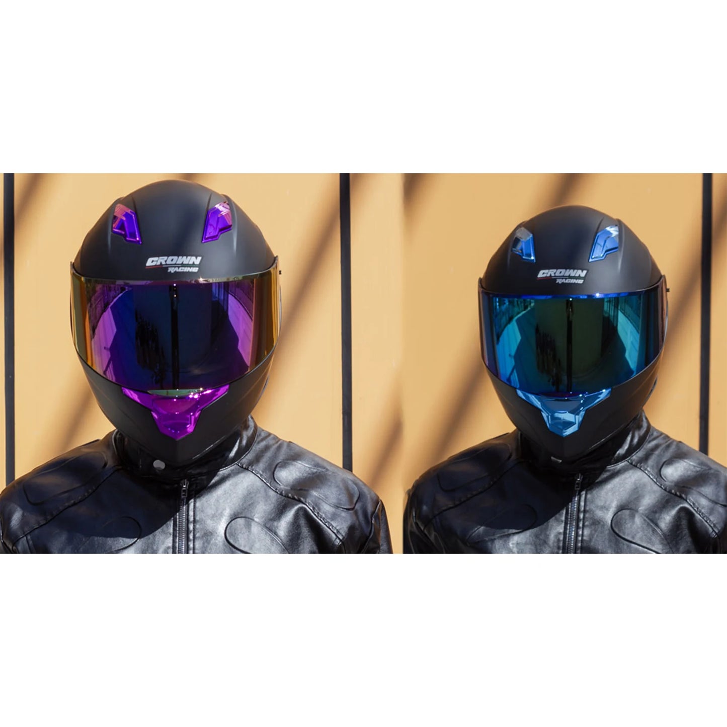 Crown Racing F700 Full Face Helmet DOT FMVSS 218 Certified