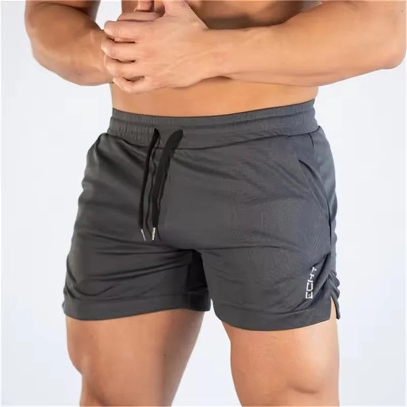 Clifford Lenox Breathable Mesh Workout Shorts Mens Quick Dry