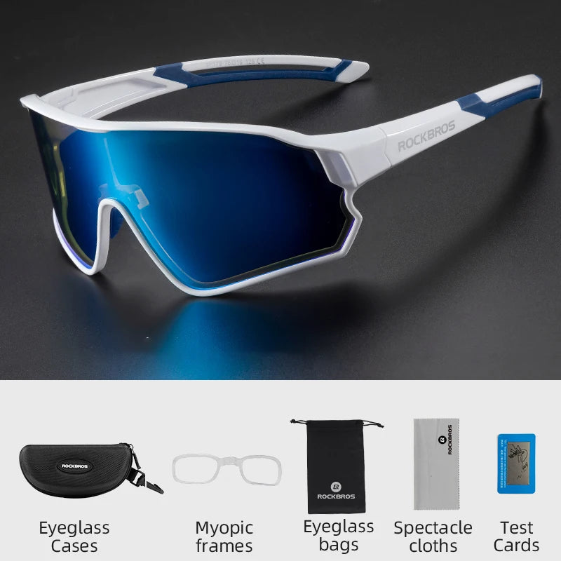 ROCKBROS Cycling Glasses UV400 Polarized Unisex Sports Eyewear SP179