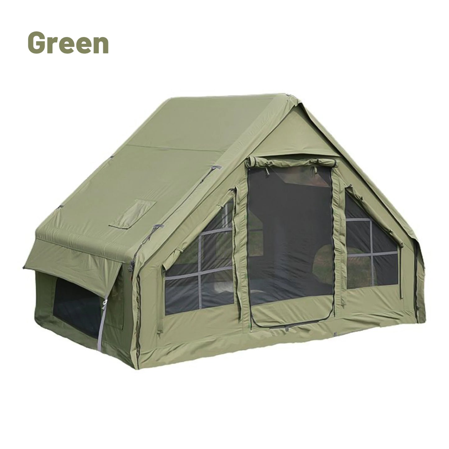 Pakicetus Inflatable Camping Tents With Stove Plug For Outdoors