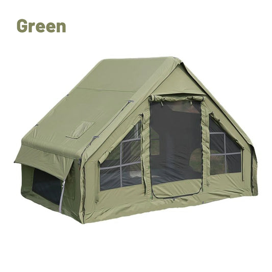 Pakicetus Inflatable Camping Tents With Stove Plug For Outdoors