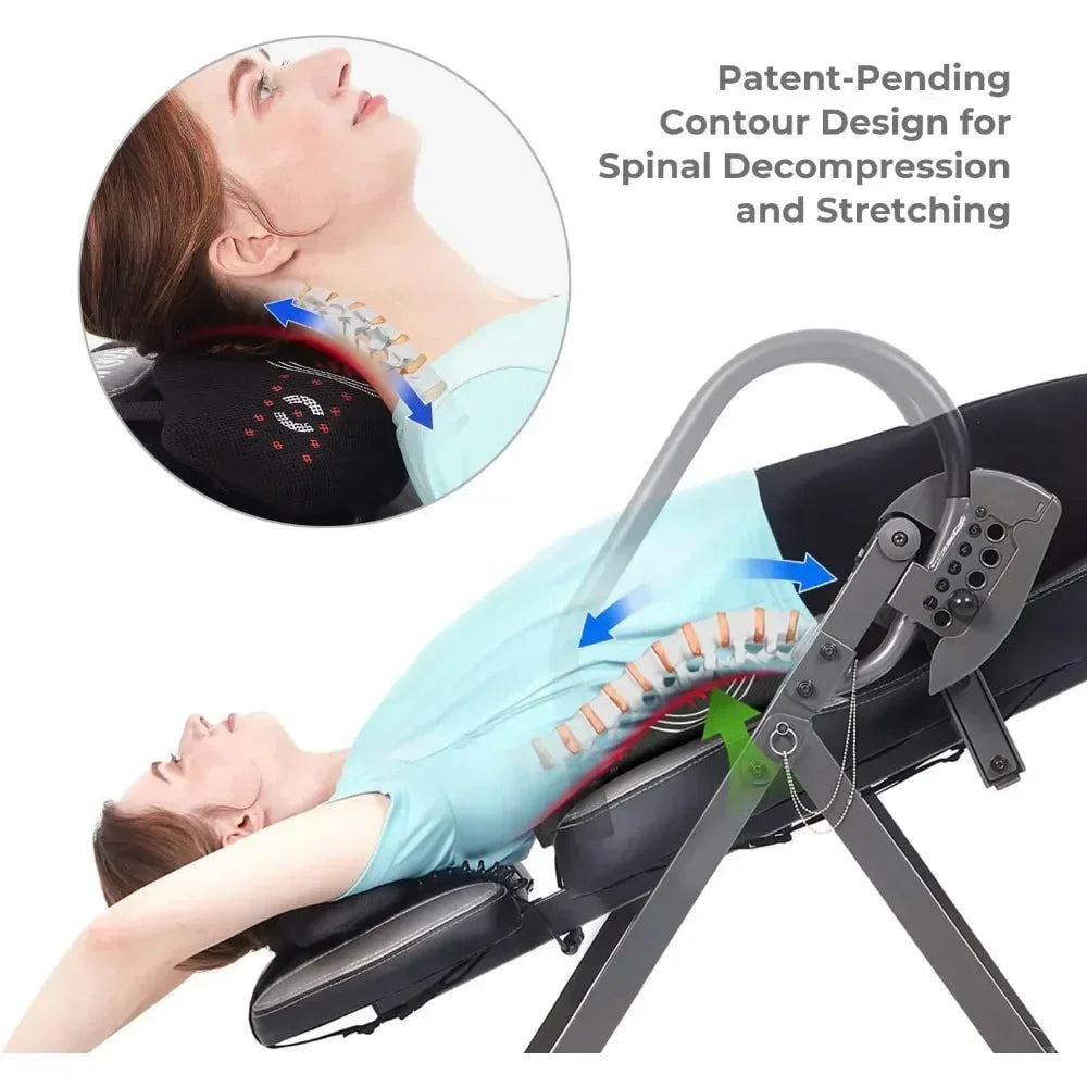 ITM6000 Advanced Heat And Massage Therapeutic Inversion Table
