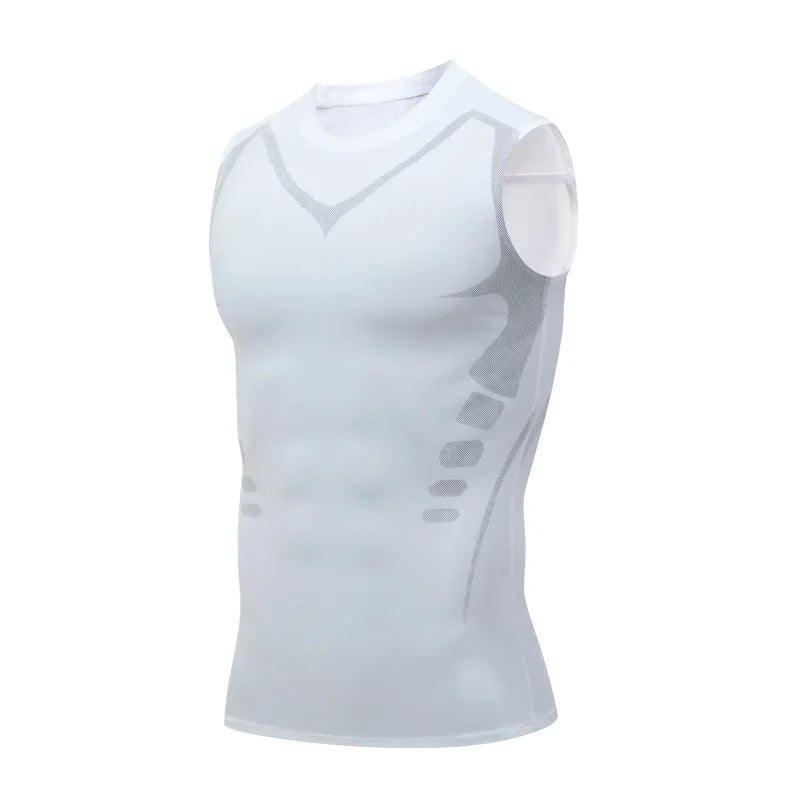 Youongwear Mens Compression Tank Top Sleeveless Quick Dry Sports Vest
