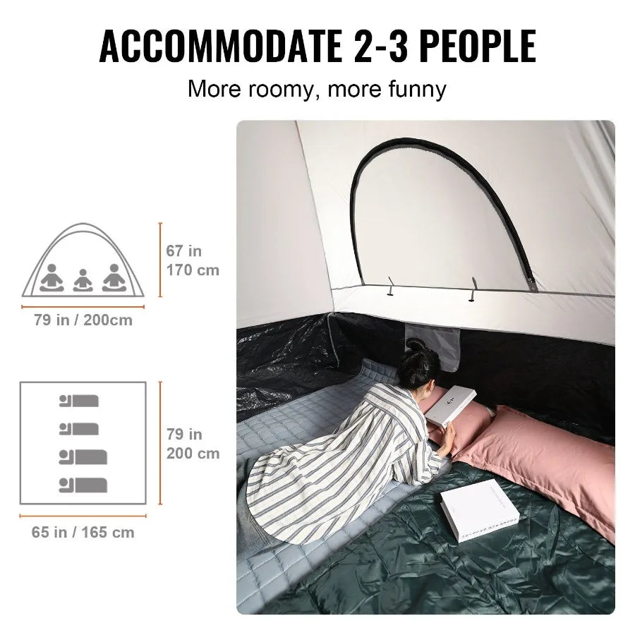 Truck Bed Tent For Pickup Trucks Waterproof With Carry Bag