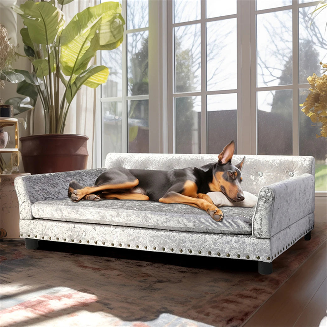 BORWART Premium Heavy-Duty Pet Sofa Bed For Dogs And Cats