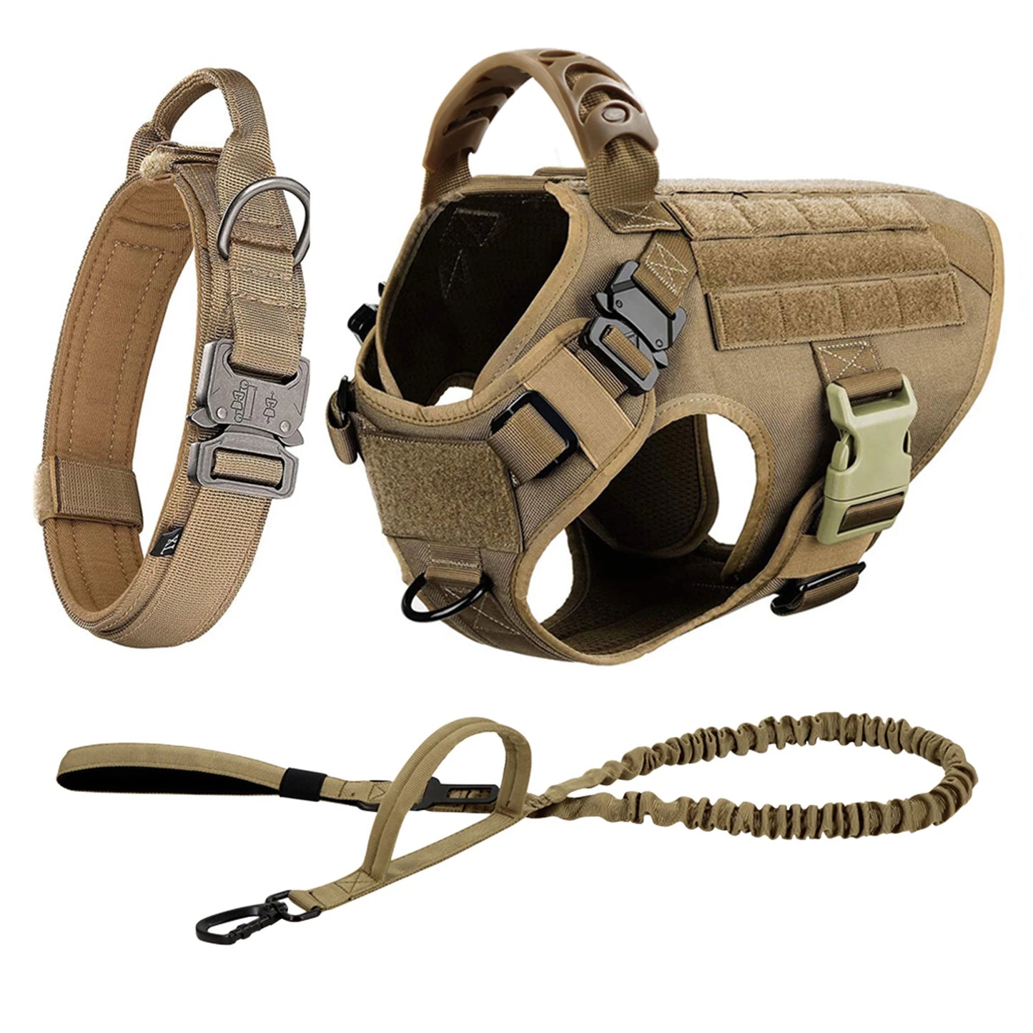 PETRAVEL Nylon Dog Vest Harness And Leash Set Padded