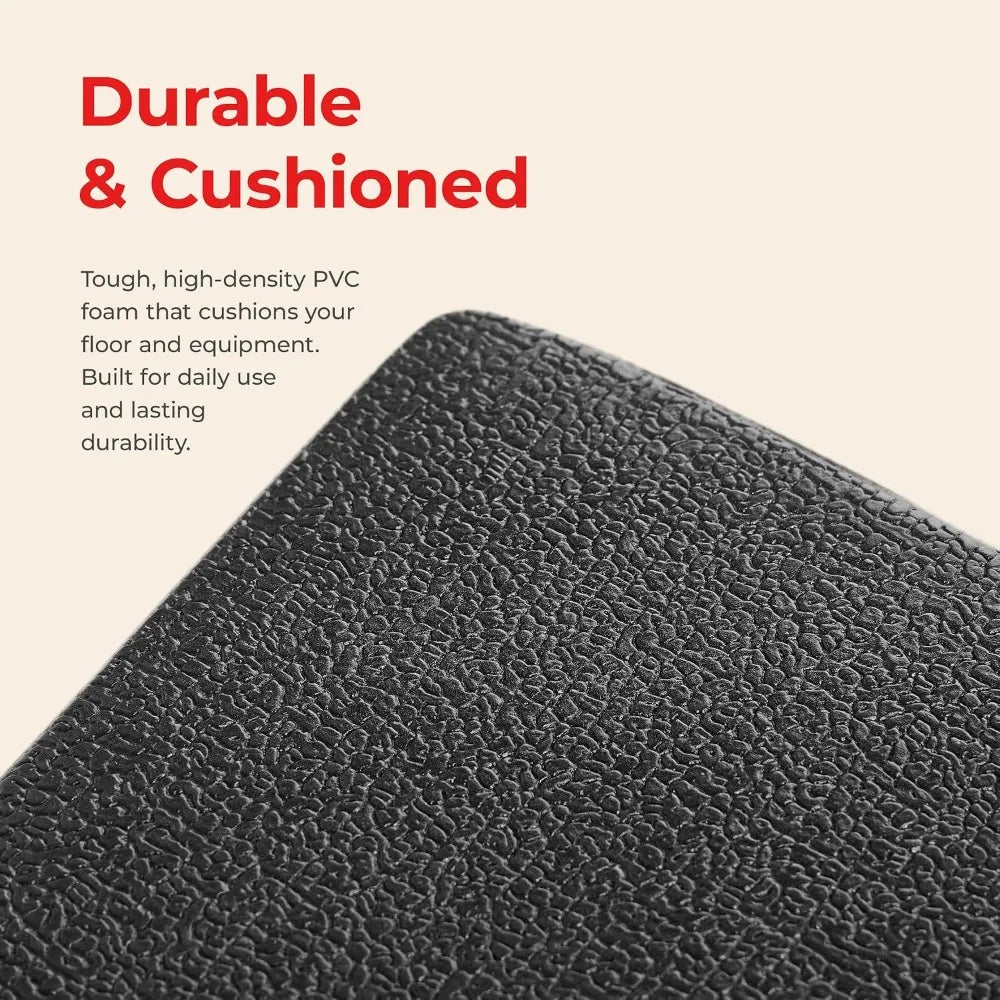 Non Slip Floor Protection Mat Fitness Equipment Heavy Duty EVA