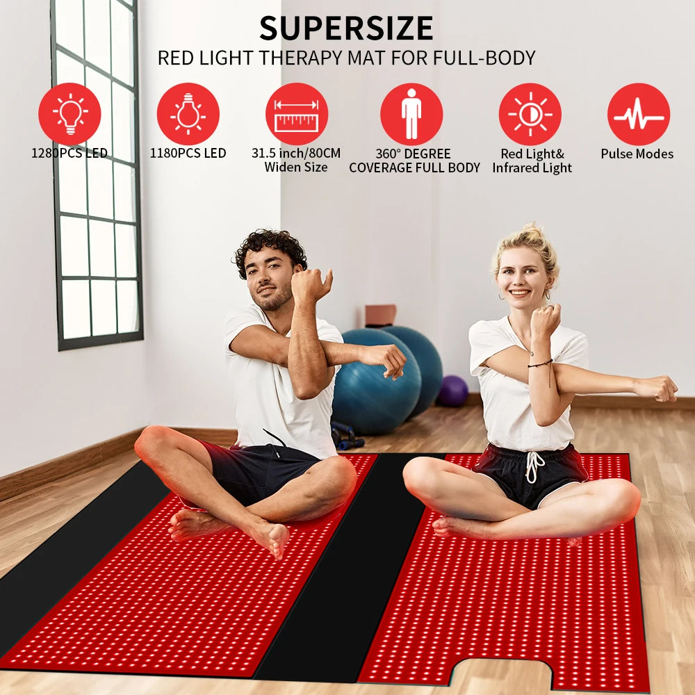 Infrared Full Body Red Light Therapy Mat For Home Use