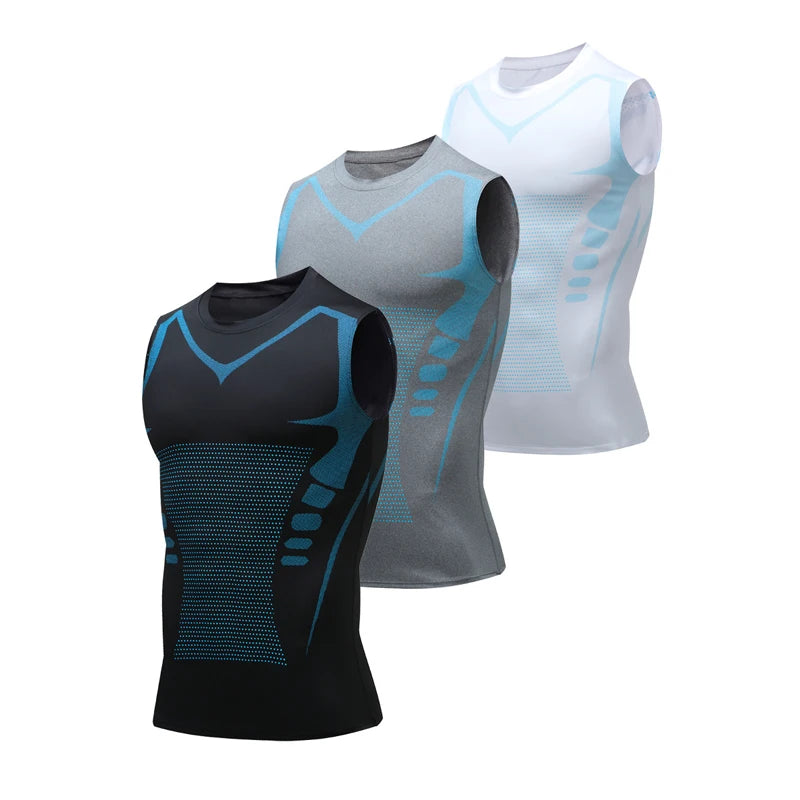 Youongwear Mens Compression Tank Top Sleeveless Quick Dry Sports Vest