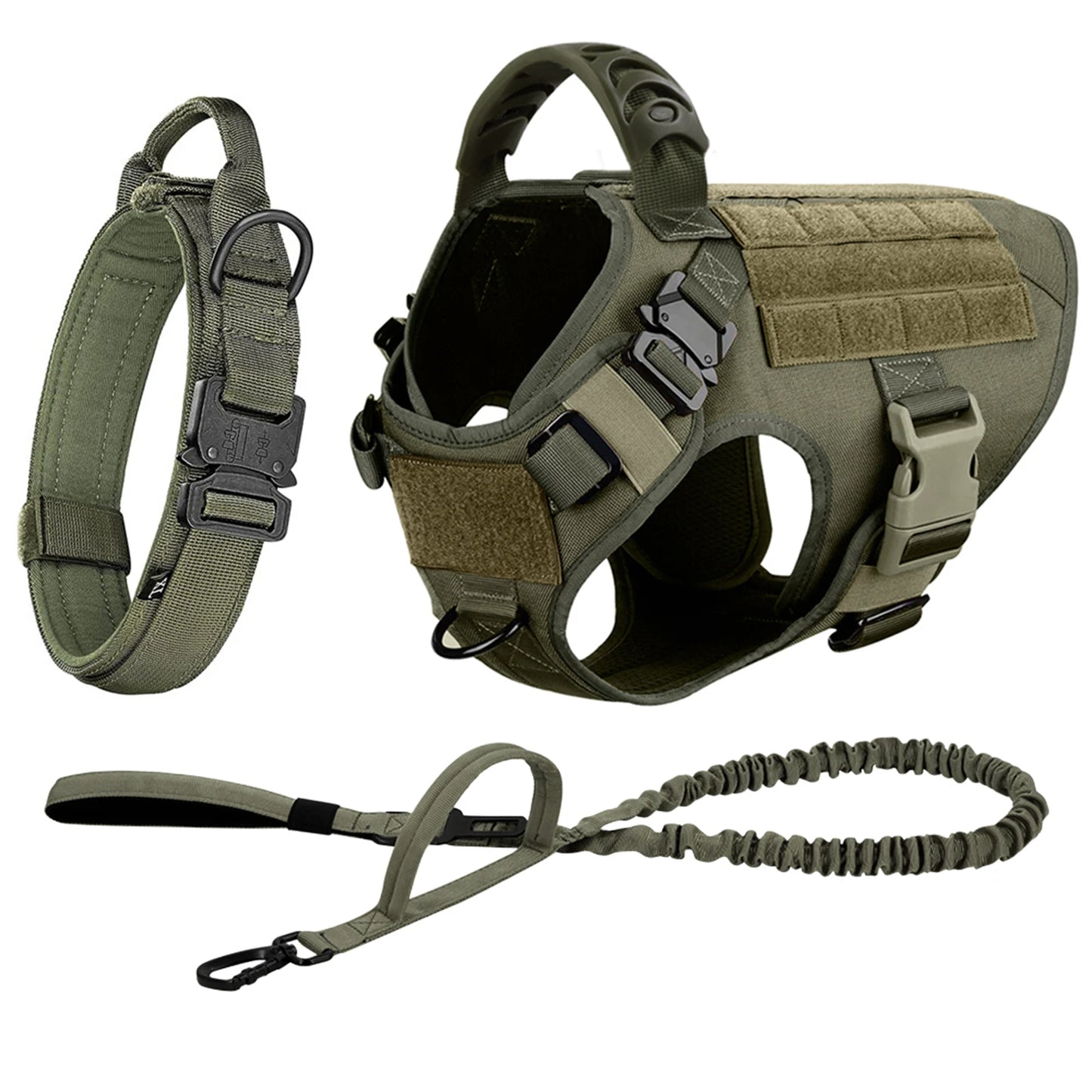 PETRAVEL Nylon Dog Vest Harness And Leash Set Padded