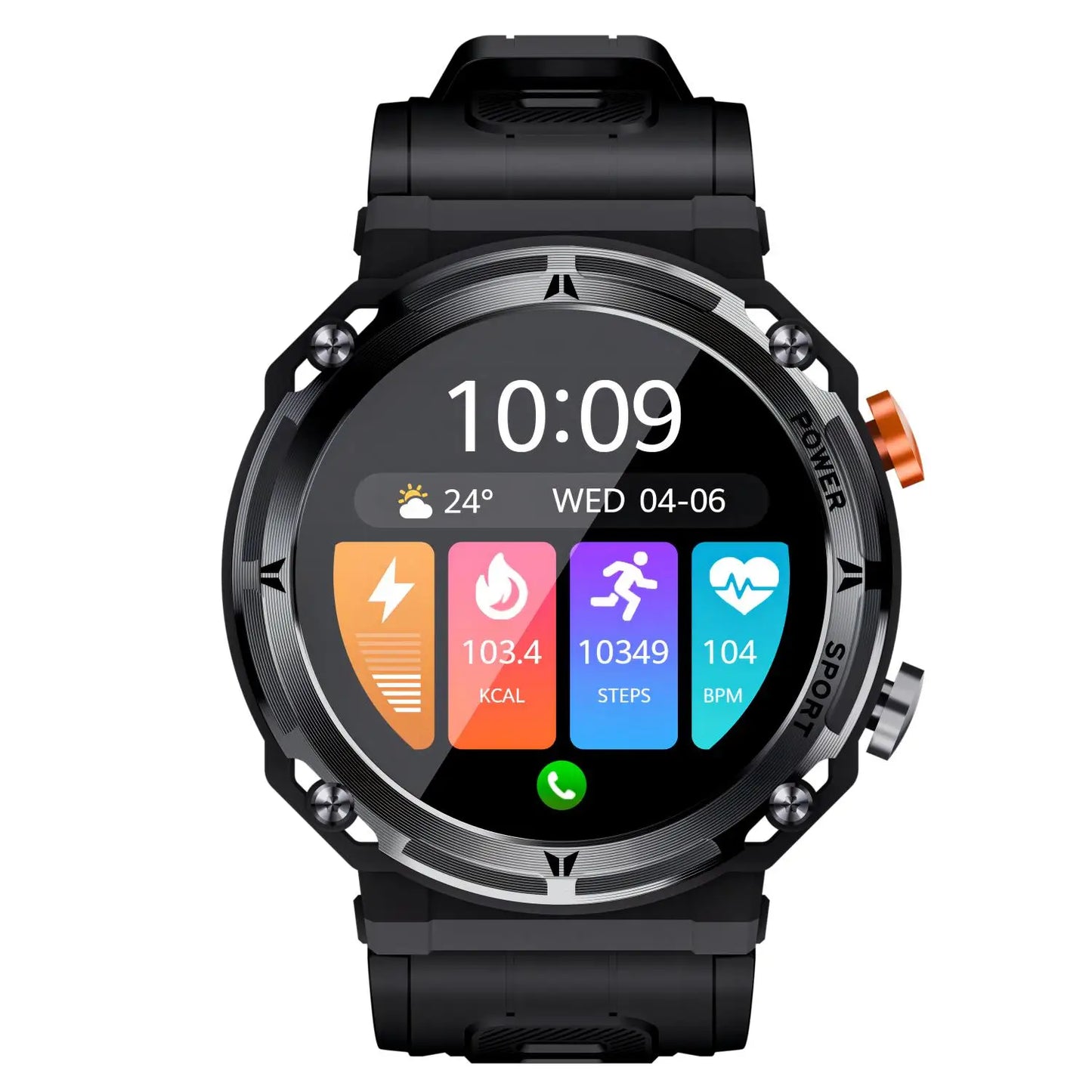 ARPSTAR Smart Watch Fitness Tracker Sleep Monitor Waterproof