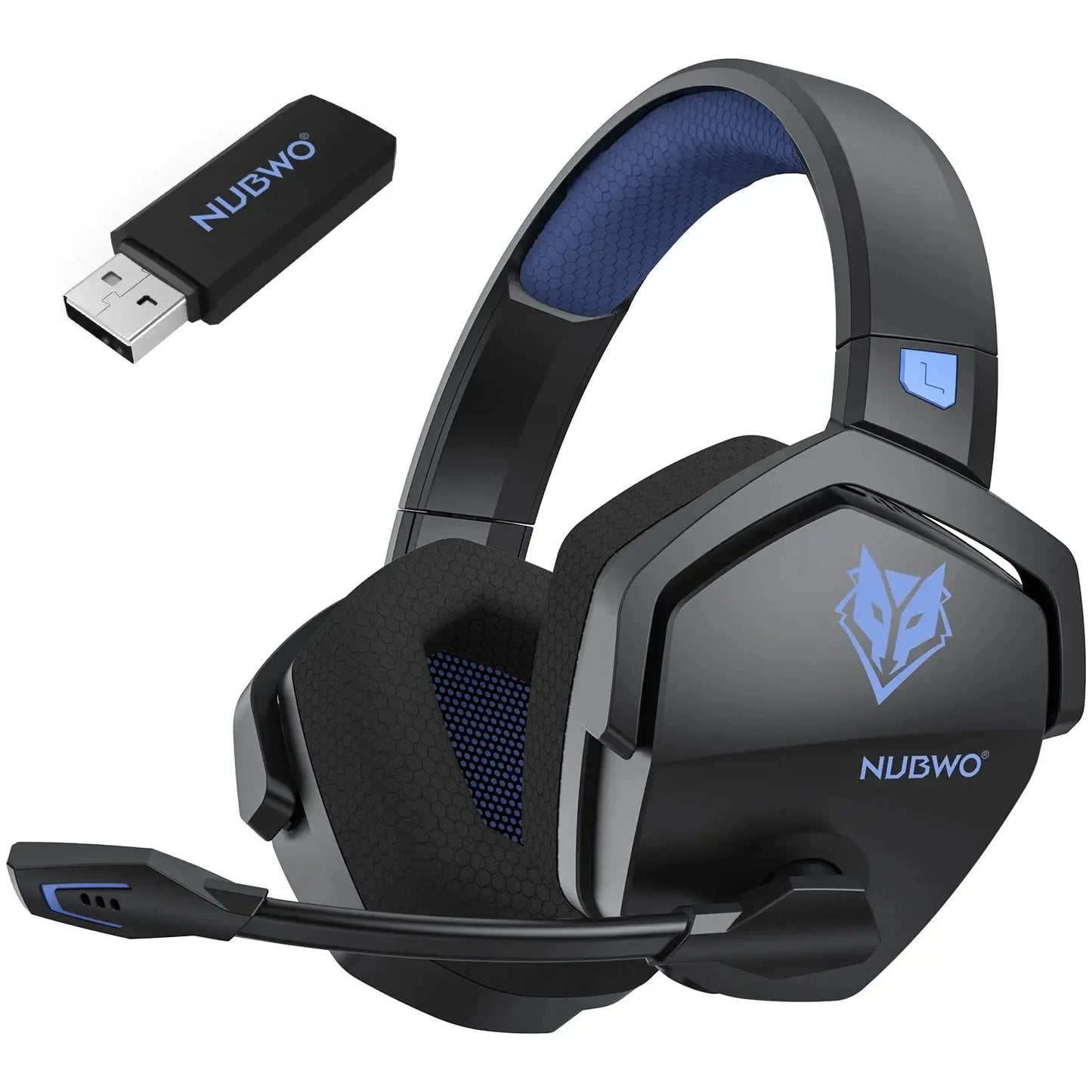 NUBWO G06 Wireless Gaming Headset 2.4G Dual, 5ms Latency