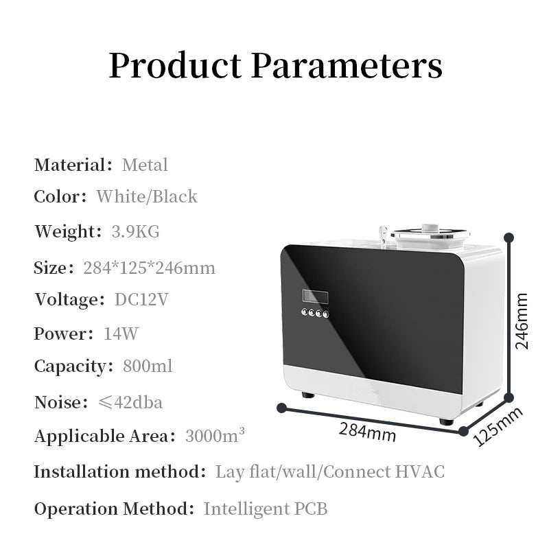 NAMSTE 3000m3 Aroma Diffuser for HVAC with 800ml Bottle