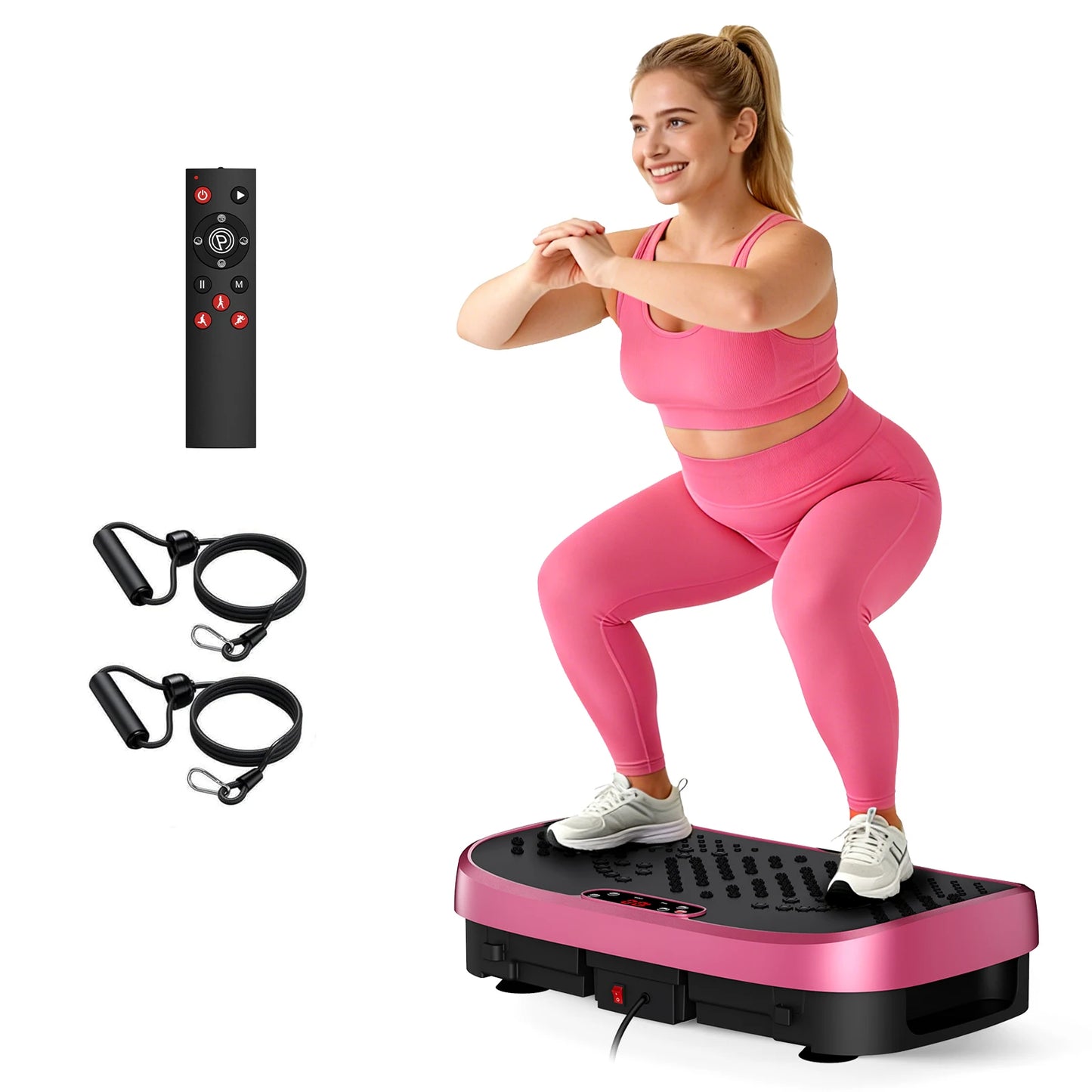 Vibration Plate Fat Burning Machine With High Speed Levels 330lbs