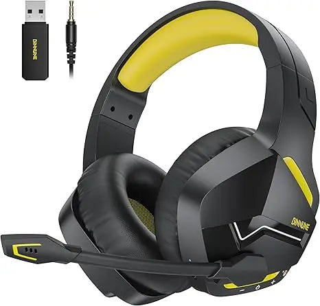 BINNUNE BW01 Wireless Gaming Headset With Mic For PC PS4