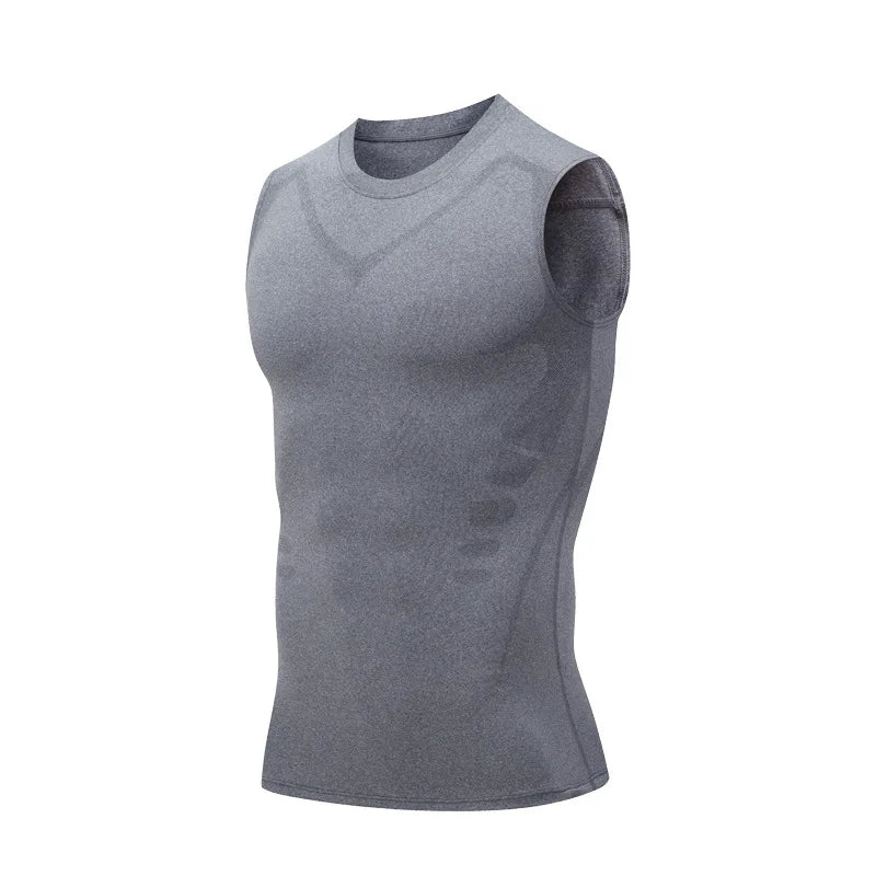 Youongwear Mens Compression Tank Top Sleeveless Quick Dry Sports Vest