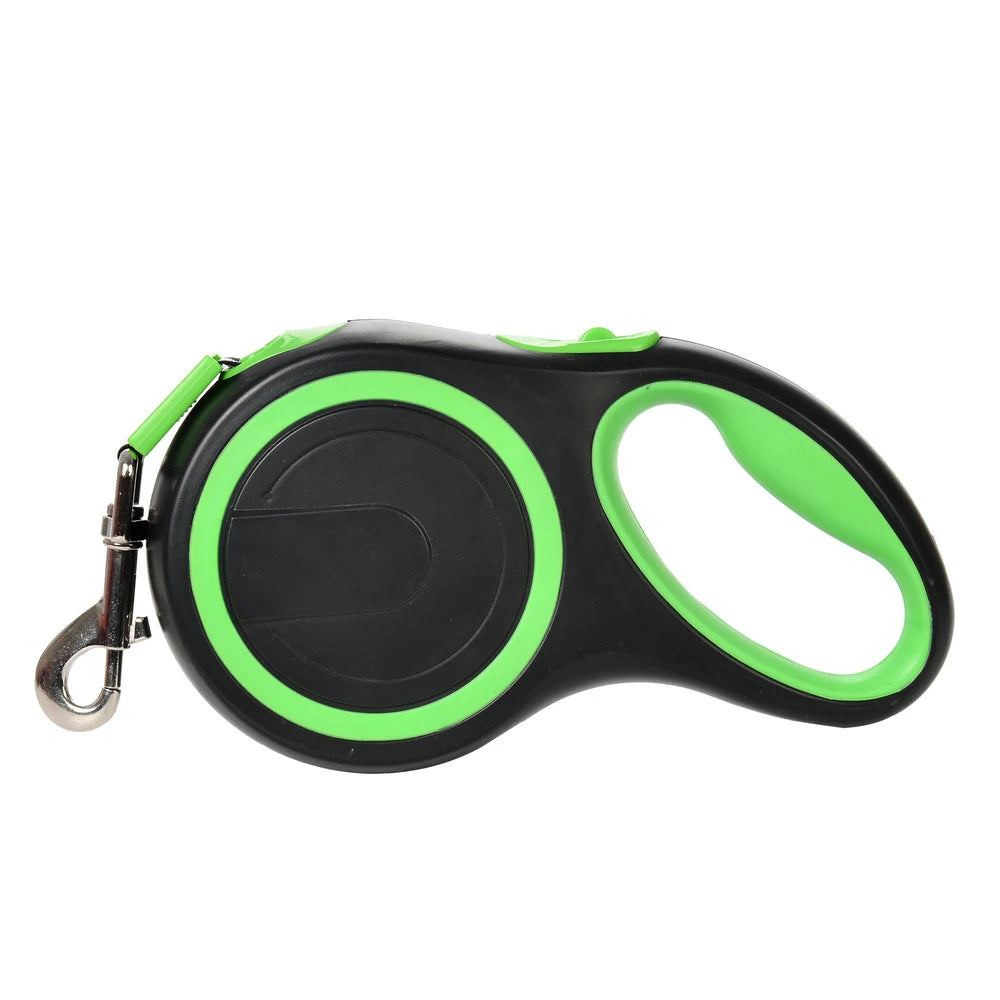 Retractable Dog Leash Nylon Quick Release 50kg For All Sizes