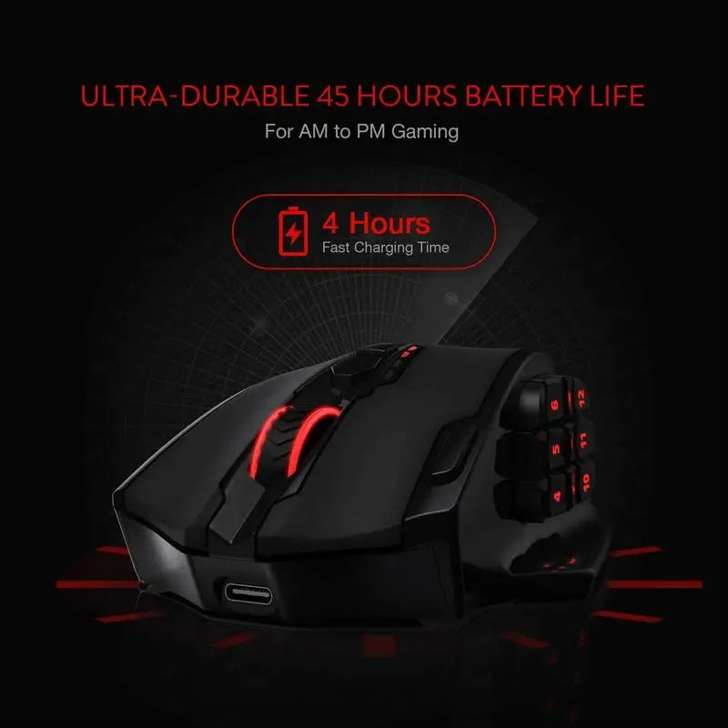 Redragon M913 Gaming Mouse 16000 DPI Wireless RGB