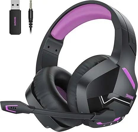 BINNUNE BW01 Wireless Gaming Headset With Mic For PC PS4