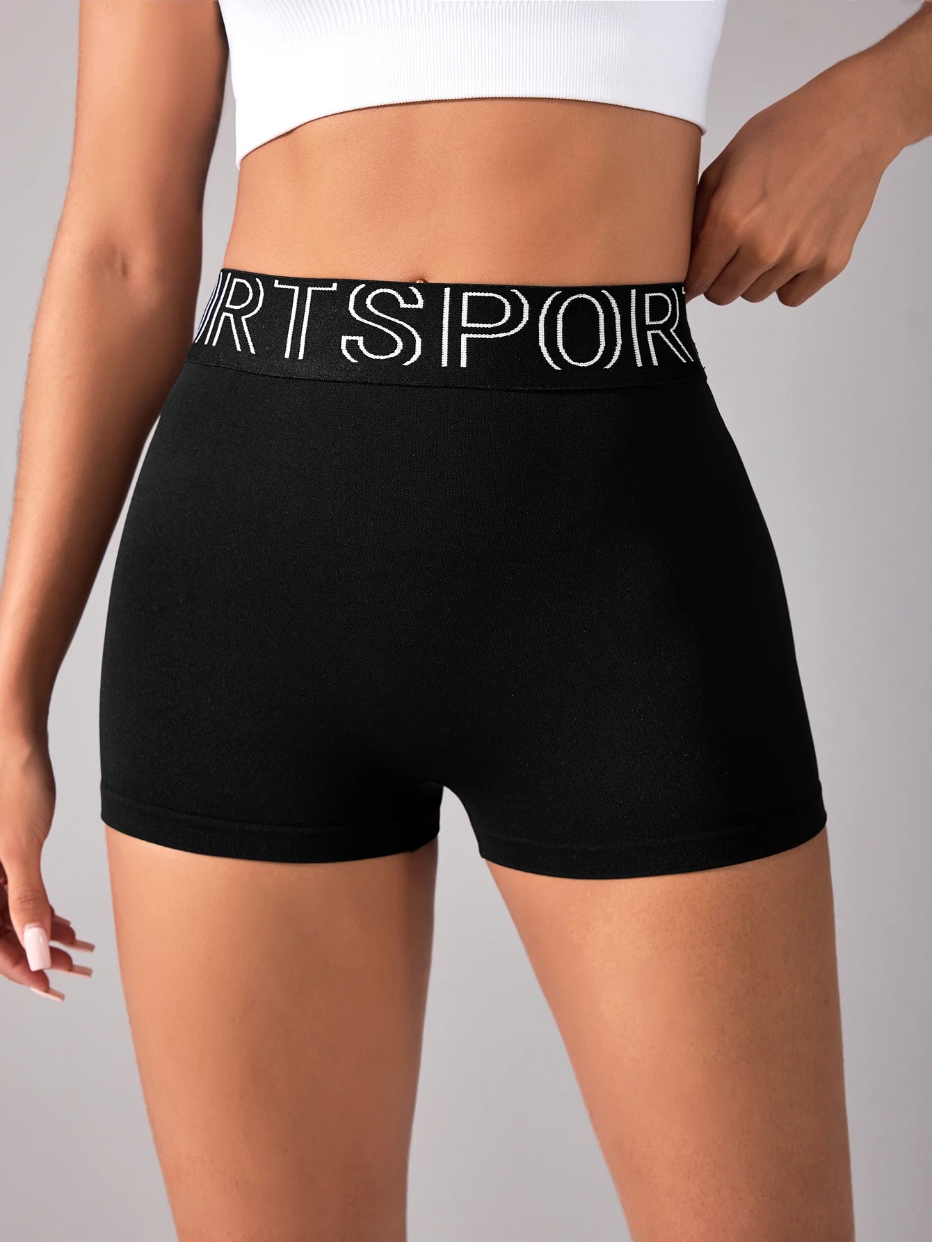Seamless Yoga Shorts for Women High Waist Workout Gym